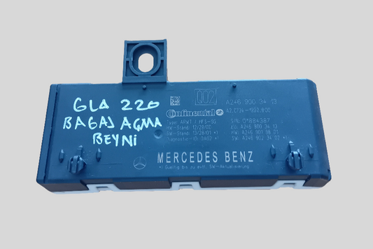 Mercedes Benz GLA 220 bagaj açma beyni